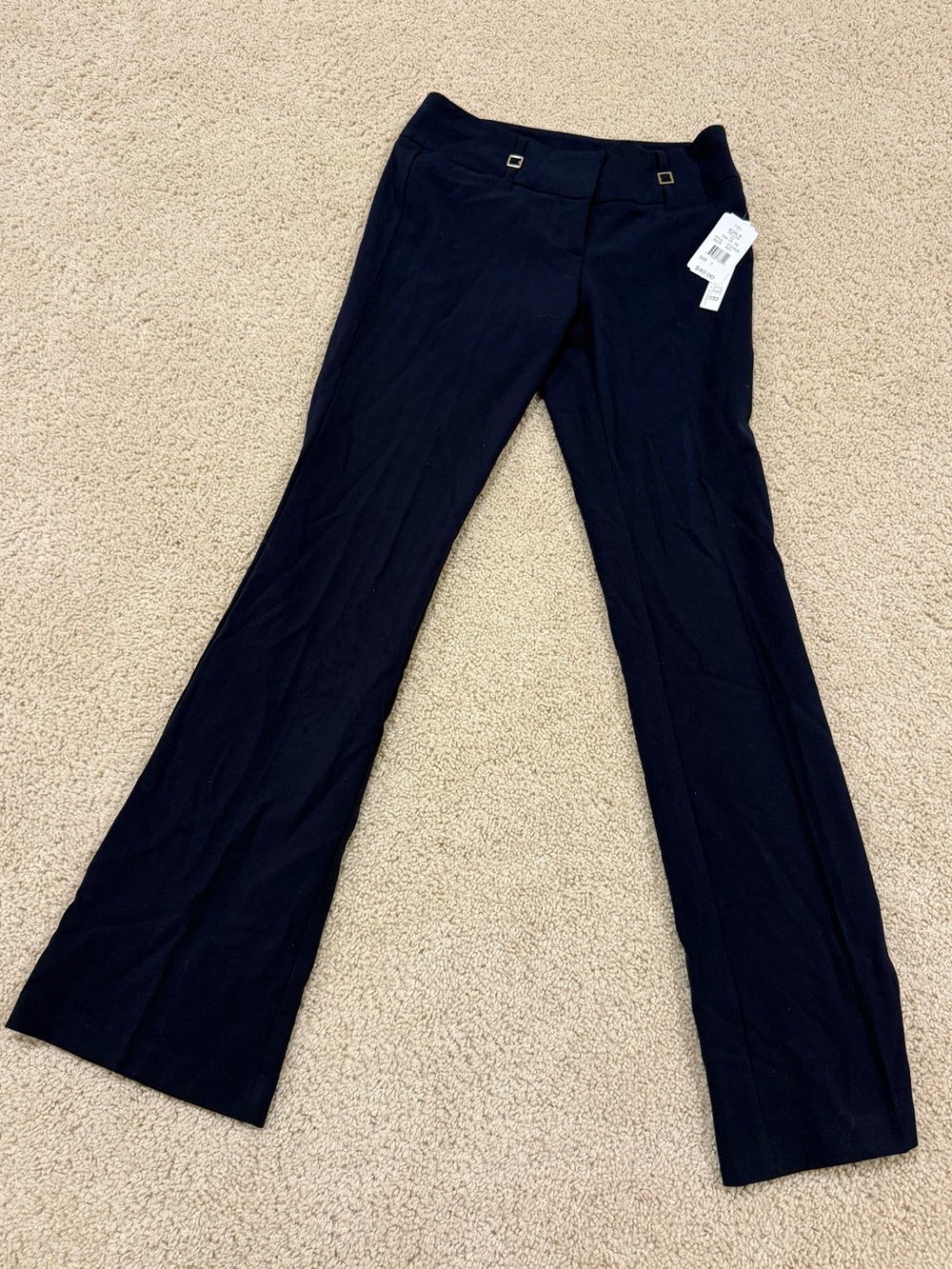 Joe B Black Wide-Leg Flare Pants